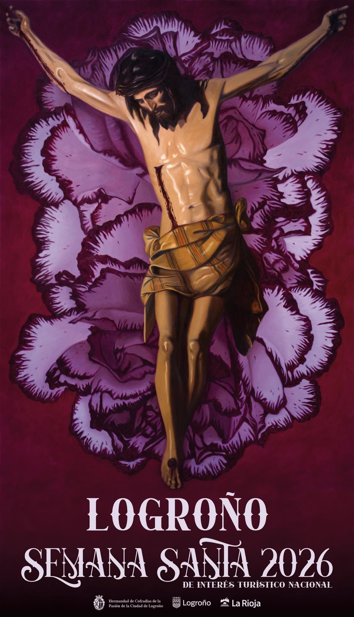 Cartel de Semana Santa en Logroño 2026